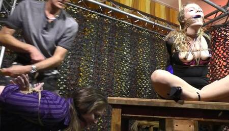 The Live Files - Intense Supertight Bondage Session for Diamondly and Rachel Adams with Mario and JJ Plush   - Full Clip mp4 HD