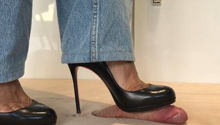 Christian Louboutin Filo 120 shoejob with cigarette crush