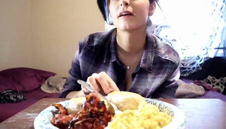 Tiny Cleans My Mouth