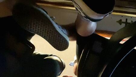 Teenie on Floor of Bar with Giantesses POV 1080