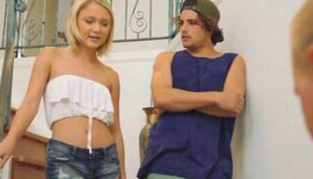 not not her step brothers dick in her ass