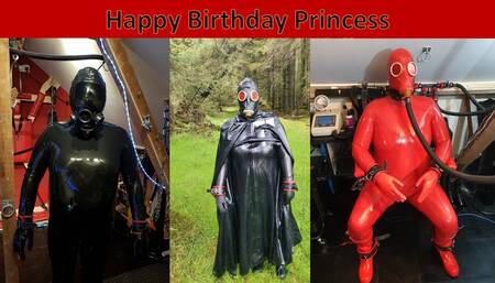Happy Birthday Rubber Princess