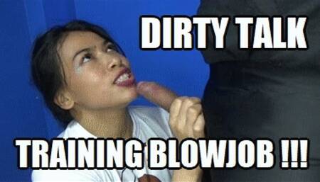 DIRTY TALK BLOWJOB 230827B BRENDA PRATICING HOW TO SAY DIRTY THINGS WHILE SUCKING COCK SD MP4