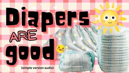 Diapers are Good, Simple Version (mp4 audio only)