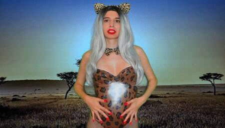 The sexy leopard wants to bite you -720p