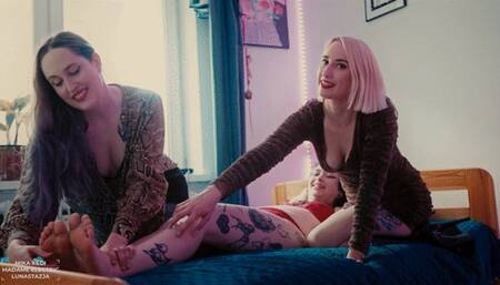 Bound Tickling by Two Dommes 4K
