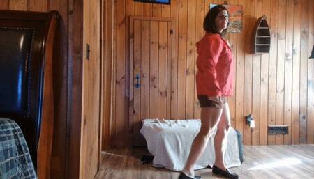 stripping nude to get the job