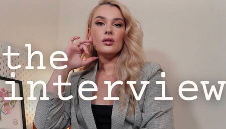 Humiliating Job Interview With Femdom Boss