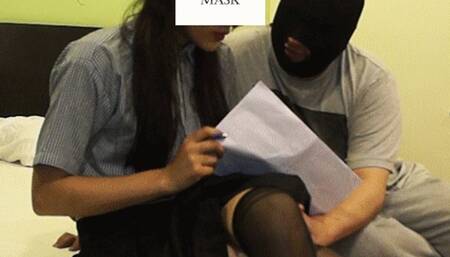 Student Facesitting Teacher - Teacher Learns Life Time Lesson 1