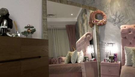 Dominating you while wearing the latex dress that you bought for your boring wife which ended up as being delivered at my door , fucking you like she never did before