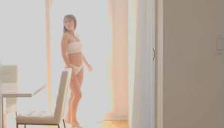 oiled up pussy cums hard all over dick