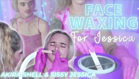 Face Waxing Jessica (UHD WMV)