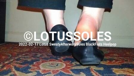 SweatyAfterworkSoles BlackFlats Heelpop Request 02