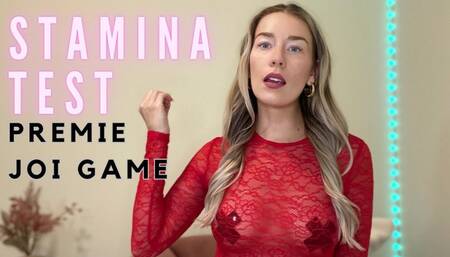 Stamina Test - Premie JOI Game