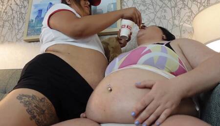 Stuffed by the Delivery Girl