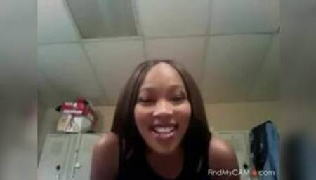 Ebony Strippers Amazed By Webcam