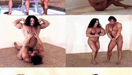 Nude Muscle Beef Posing