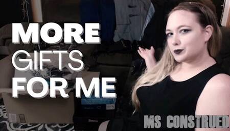 Goddess Ms Construed Gets MORE Gifts From Her Shopping Slave ~ CUSTOM ~ FinDom & Money Fetish ~ 480p SD