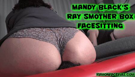 Mandy Black's Ray Smother Box Facesitting!
