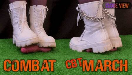 Combat Girl Marching on Your Cock and Balls (Close Version) - TamyStarly - CBT, Bootjob, Shoejob, Ballbusting, Combat, March, Boots, Trample, Trampling, Crush, Crushing