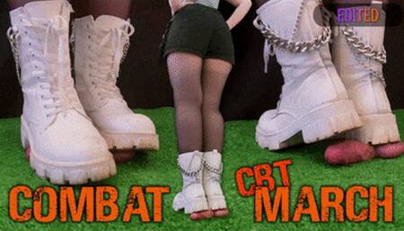 Combat Girl Marching on Your Cock and Balls (Edited Version) - TamyStarly - CBT, Bootjob, Shoejob, Ballbusting, Combat, March, Boots, Trample, Trampling, Crush, Crushing