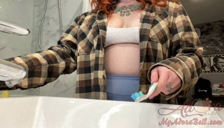 Late Night Teeth Brushing (wmv)