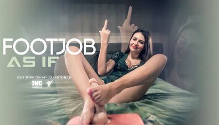 Footjob As If