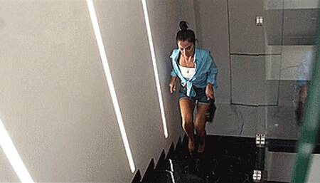 Blowing up a toilet bowl (1920x1080 HD) MP4