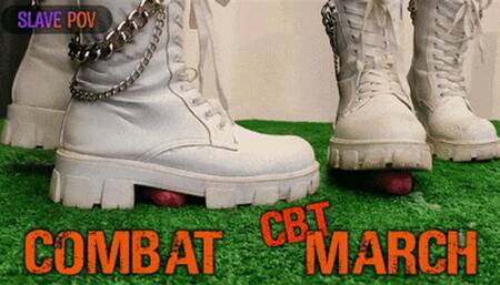 Combat Girl Marching on Your Cock and Balls (Slave POV Version) - TamyStarly - CBT, Bootjob, Shoejob, Ballbusting, Combat, March, Boots, Trample, Trampling, Crush, Crushing