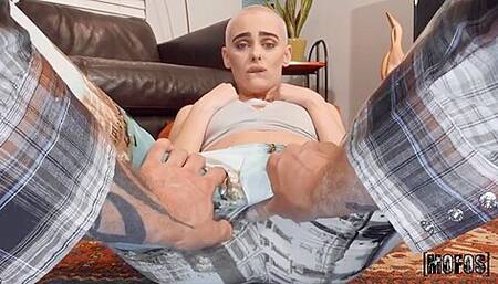 Bald Teen Paris Amour Pov Sex Video