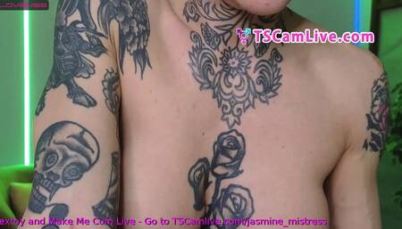 Perfect Tits Tattoed SheBabe gets horny Part 2