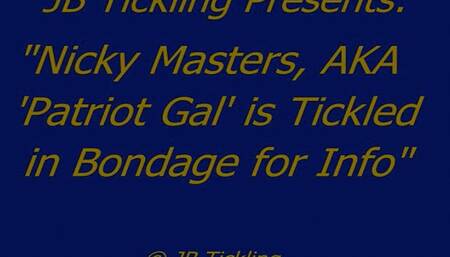 Patriot Gal Gets Tickled for Info in Captivity - HQ