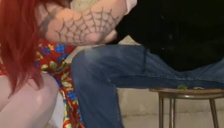 Mistress Red Devil Extreme Smother Eat Punishment Rubber Gloves Hd