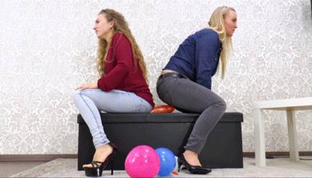 Until every balloon explodes!