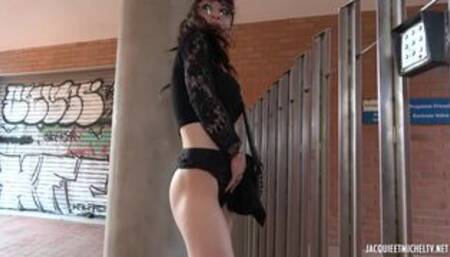 Tattoed lesbian Elea and her friend play with big toys and real cock