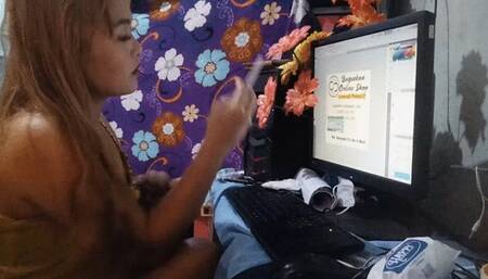 PART 2 (Ordinary smoking 100s of Athena turns into sensual smoking)