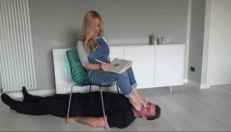 GODDESS KALYPSO - Footsmothering 6 - REMASTERED