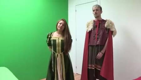 Impeccable chickfriend at latina trailer