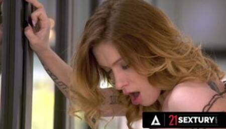 21 SEXTURY - Naughty Redhead Sata Jones Needs Her Asshole Banged Right Now
