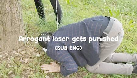 Arrogant loser gets punished - Punizione per un coglione arrogante [MOBILE] [SUB ENG]