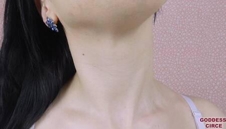 I DRINK AND SWALLOW - NECK AND THROAT FETISH