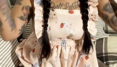 Pink Latex Glove Self Examination with DP