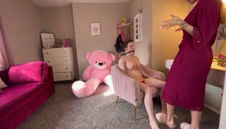 Playing Dress Up with Sissy