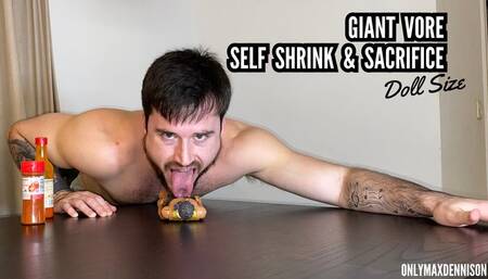 GIANT VORE - SELF SHRINK & SACRIFICE Doll Size