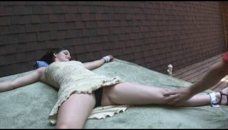 Hotwife Amber Is Bound Outdoors and Made To Orgasm! (wmv)