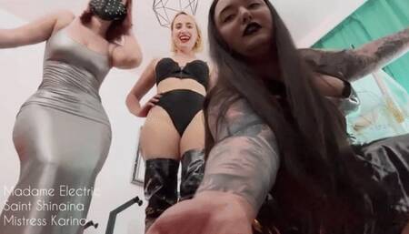 Giants Fetish 3 Dommes POV