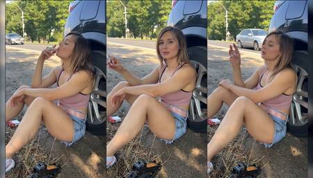 Travel to Odessa - Track and smoking (video 1)