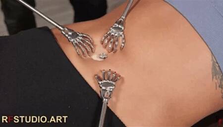 Lali - Upper body and belly button tickling for 18 yo cutie (FULL HD MP4)