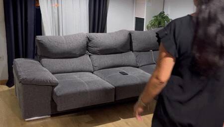 farts while cleaning house