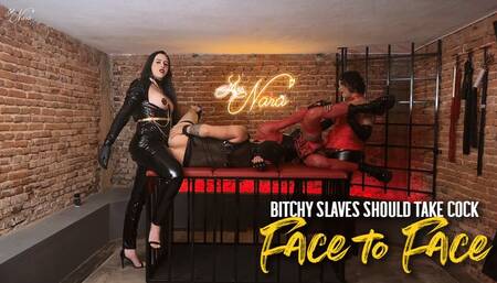 Nara and Spicy Candy fuck a slave boy and a cross bitch (720 EN-sub)